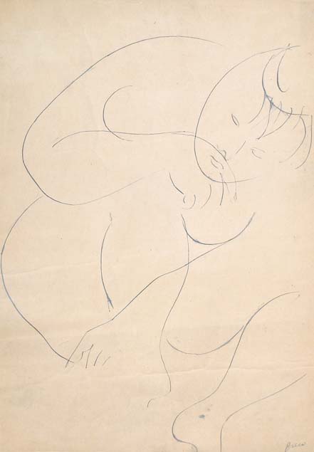 Emilio Greco, female nude